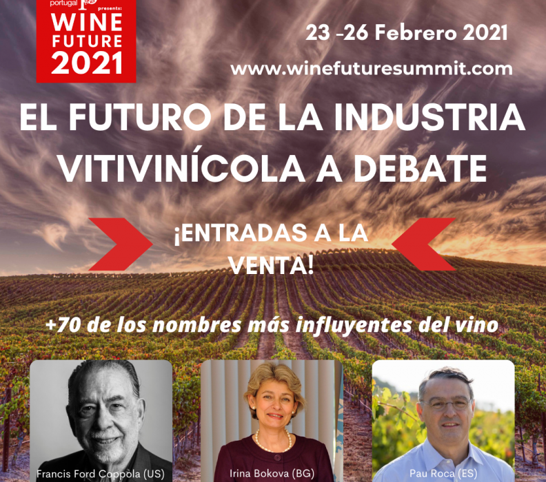 Abiertas las inscripciones al Wine Future 2021. El futuro de la industria vitivinícola a debate
