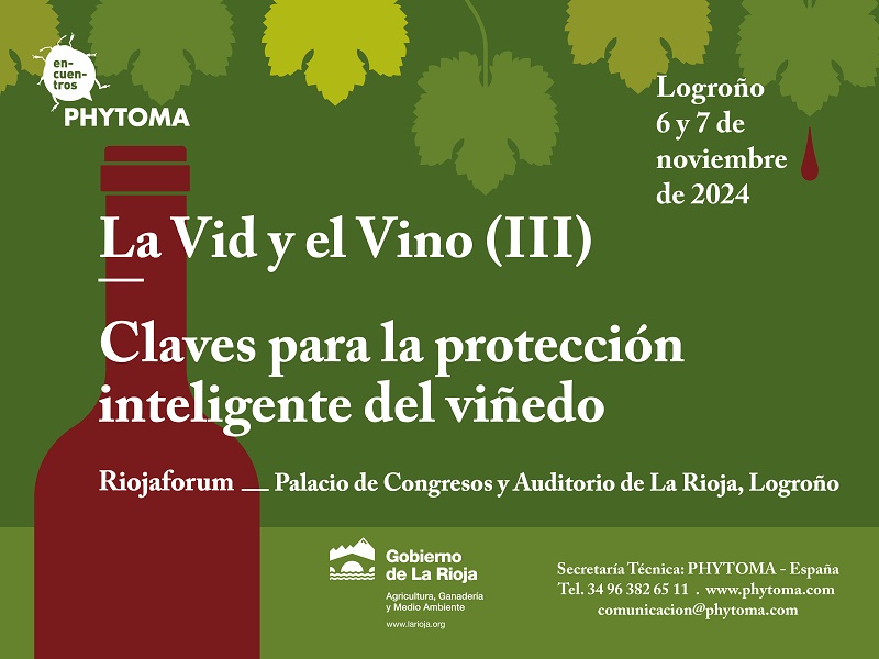 Phytoma presenta en Logroño las claves para la protección inteligente del viñedo